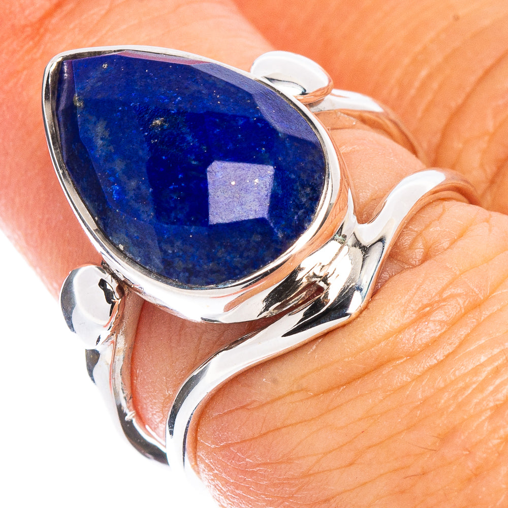 Lapis Lazuli Ring Size 6.25 (925 Sterling Silver) R7895