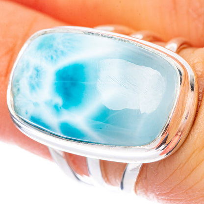 Larimar Ring Size 5.75 (925 Sterling Silver) R1696