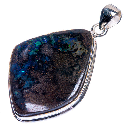Boulder Opal Pendant 1 7/8" (925 Sterling Silver) P39367