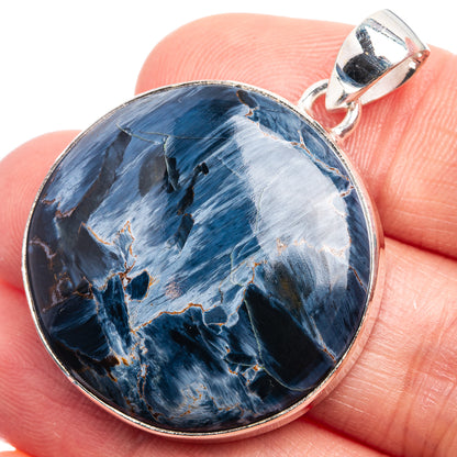 Pietersite Pendant 1 1/2" (925 Sterling Silver) P38989