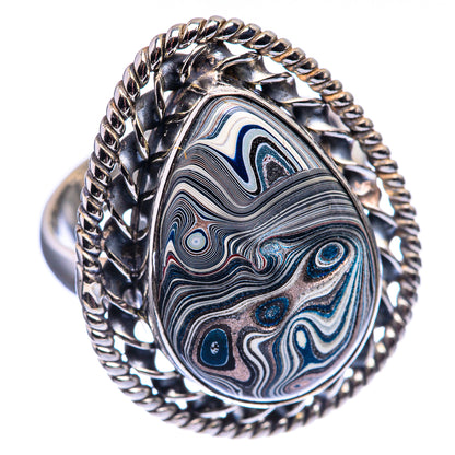 Fordite Ring Size 6.5 (925 Sterling Silver) R142113