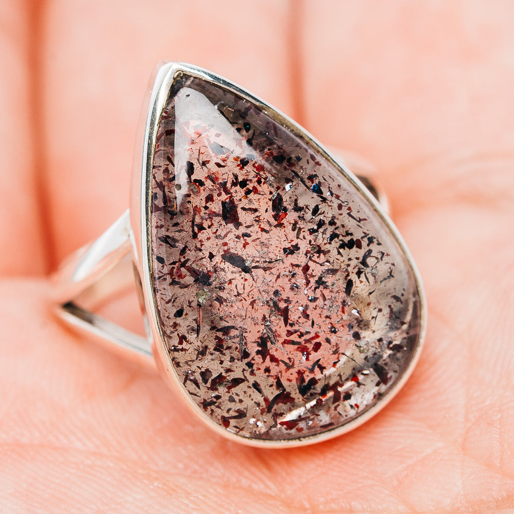Premium Lepidocrocite Ring Size 8.75 (.925 Sterling Silver)