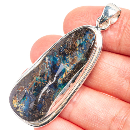 Boulder Opal Pendant 2 1/8" (925 Sterling Silver) P39303