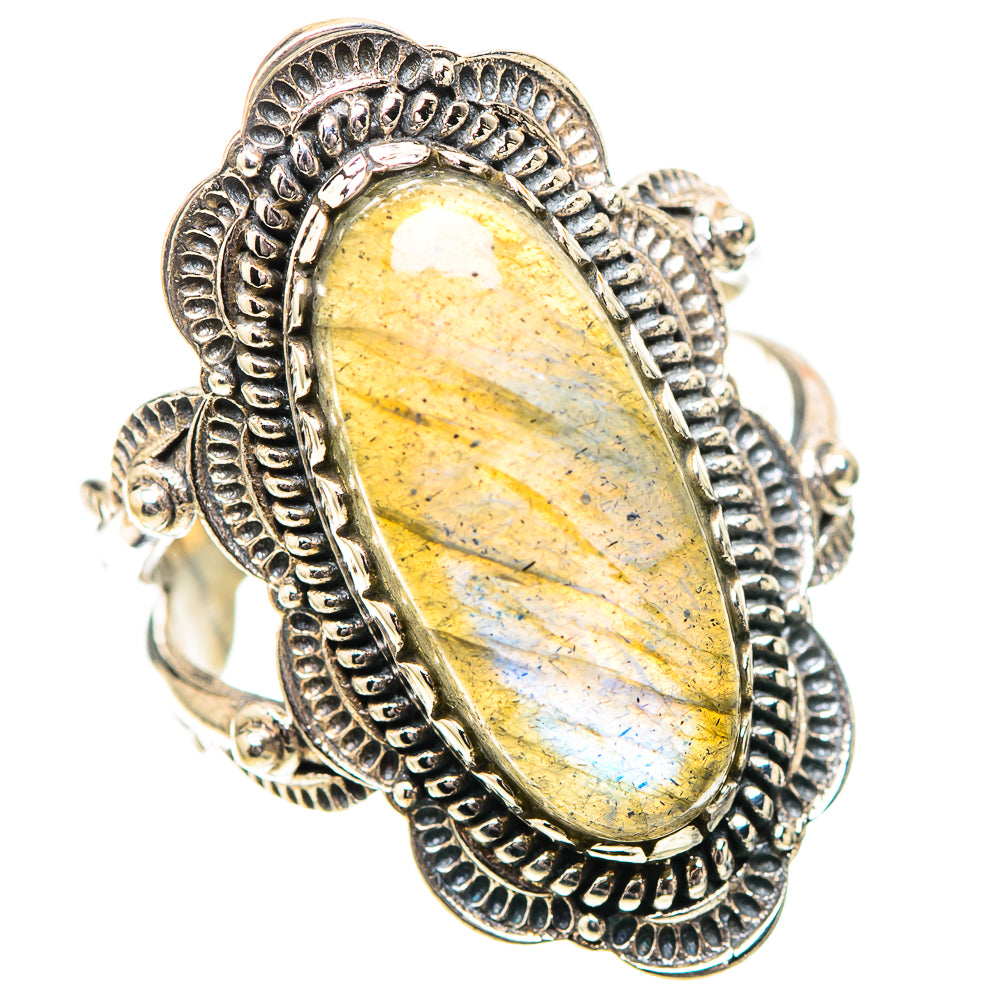 Labradorite Ring Size 7 (925 Sterling Silver) RING138977