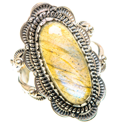 Labradorite Ring Size 7 (925 Sterling Silver) RING138977