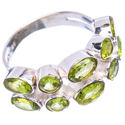 Peridot 925 Sterling Silver Ring Size 6.75 (925 Sterling Silver) R5449