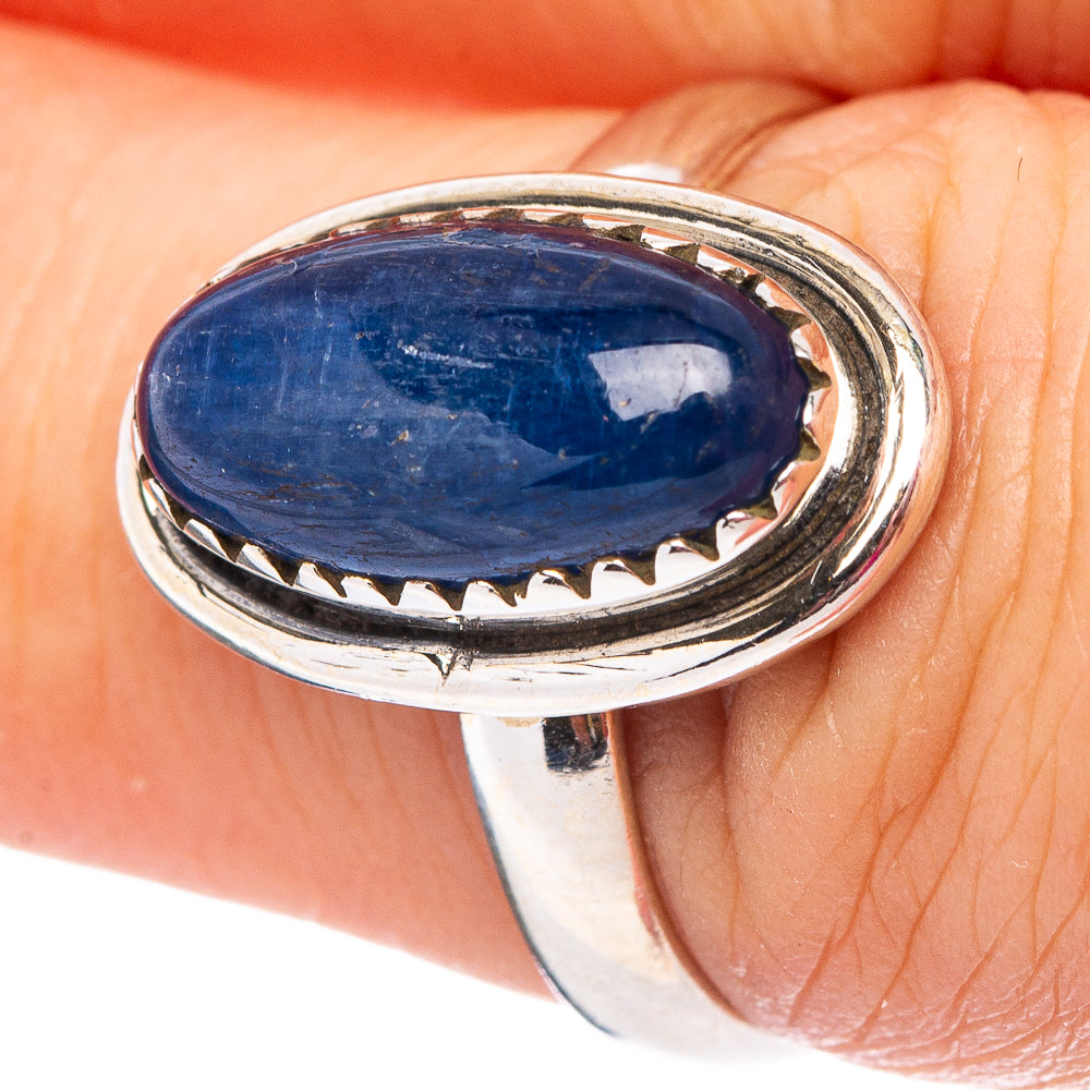 Kyanite Ring Size 6.5 (.925 Sterling Silver)
