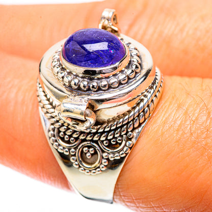 Poison Natural Tanzanite Ring Size 8 (925 Sterling Silver) RING137910