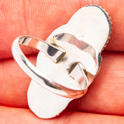 Mohave Turquoise Ring Size 7.75 (.925 Sterling Silver)