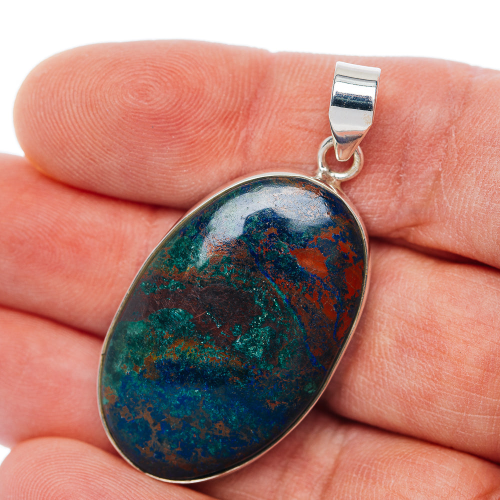 Premium Zarinite Pendant 1 3/4" (.925 Sterling Silver)