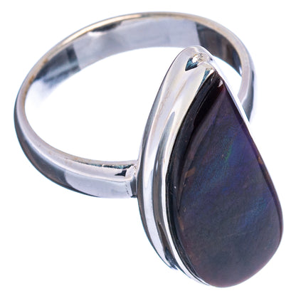 Rare Canadian Ammolite Ring Size 6 (.925 Sterling Silver)