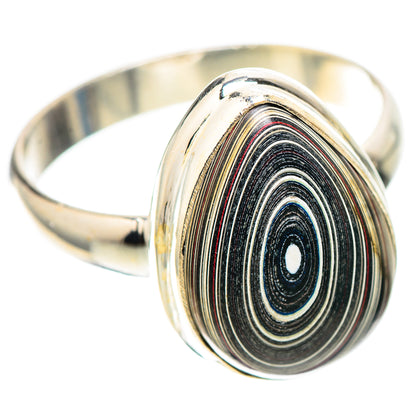 Fordite Ring Size 10.5 (925 Sterling Silver) RING138340