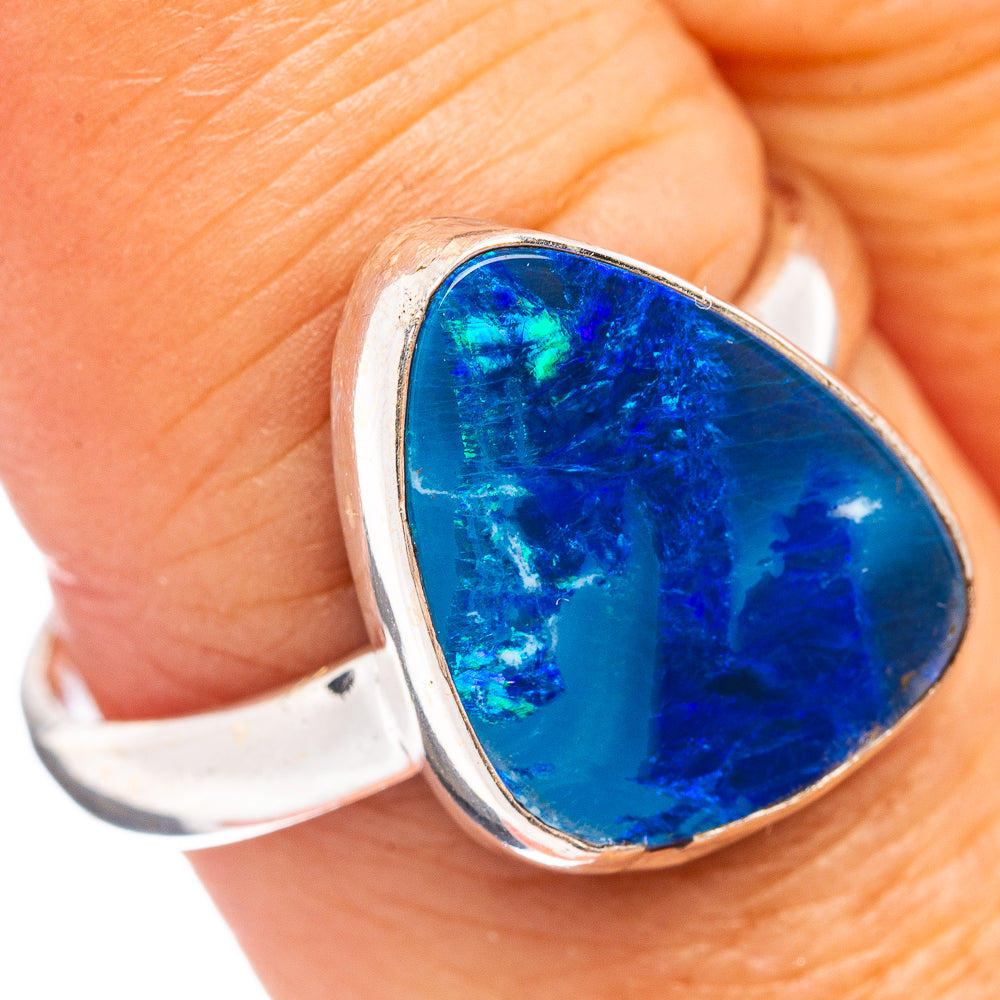 Doublet Opal Ring Size 9 (.925 Sterling Silver)