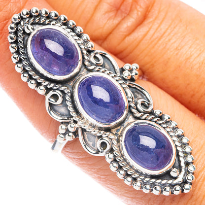 Signature Tanzanite Ring Size 7.75 (925 Sterling Silver) R7587