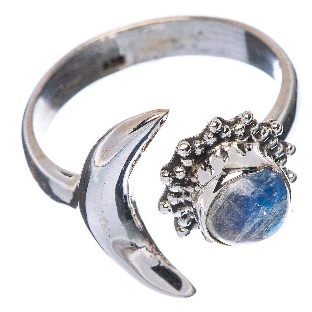 Rainbow Moonstone Dainty Ring Size 6 (925 Sterling Silver) R145828