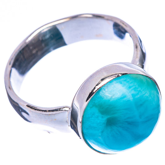 Larimar Ring Size 6.75 (925 Sterling Silver) R1740