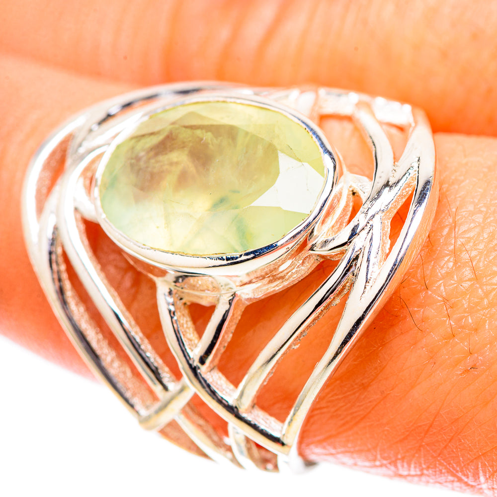 Prehnite Ring Size 9 (925 Sterling Silver) RING137850