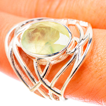 Prehnite Ring Size 9 (925 Sterling Silver) RING137850