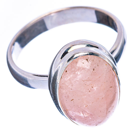 Morganite Ring Size 6.75 (925 Sterling Silver) R2370