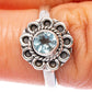 Blue Topaz Dainty Ring Size 6 (925 Sterling Silver) R145829