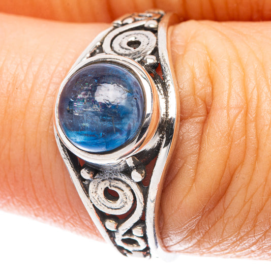 Kyanite 925 Sterling Silver Ring Size 7.75 (925 Sterling Silver) R5357