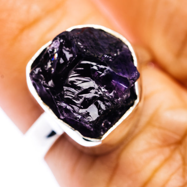 Amethyst Ring Size 5.75 (.925 Sterling Silver)