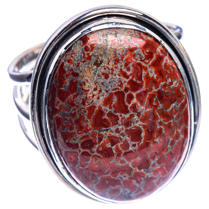 Large Dinosaur Bone Ring Size 11.5 (925 Sterling Silver) R144200