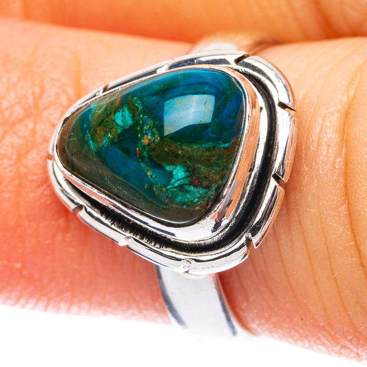 Peruvian Opal Ring Size 5 (925 Sterling Silver) R3940