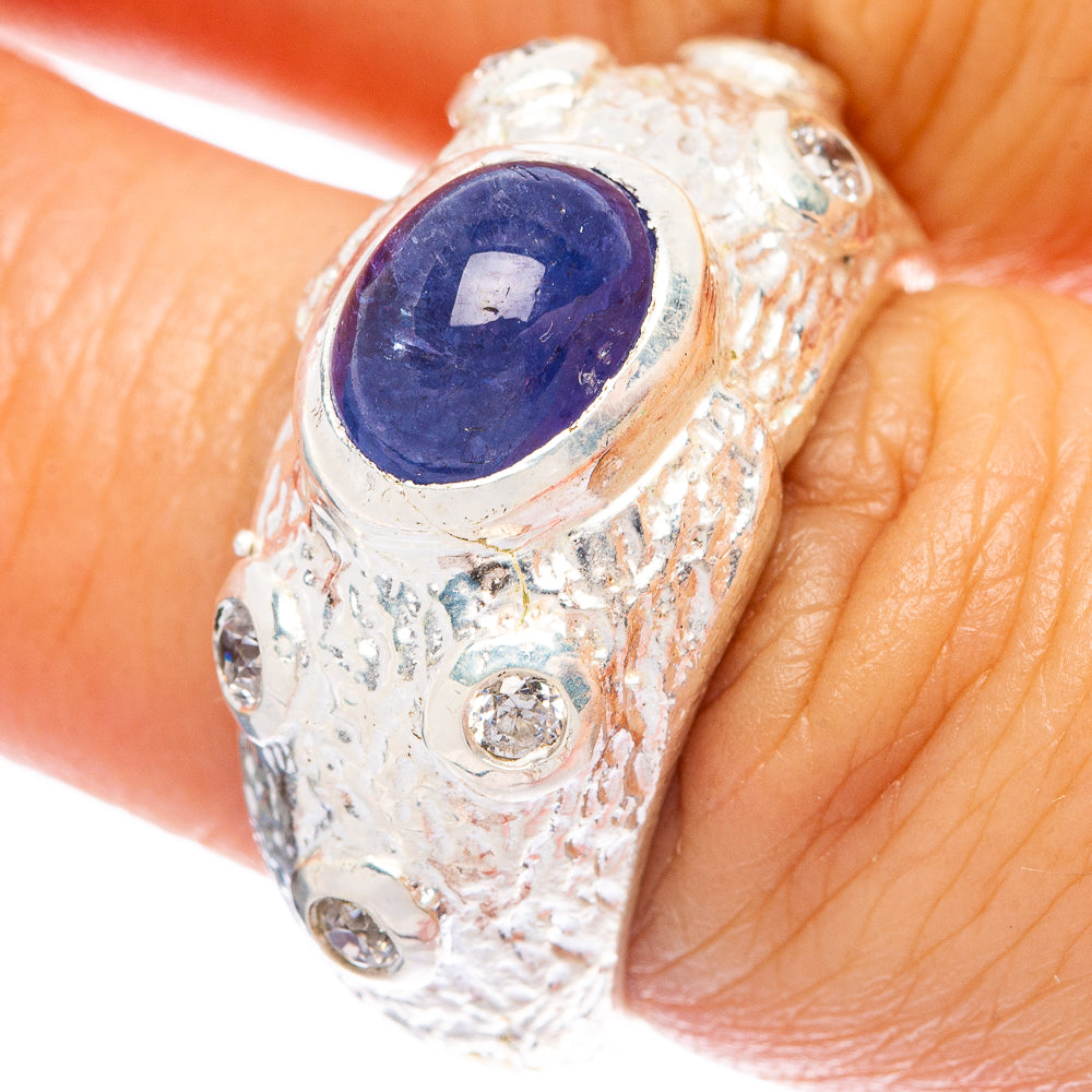 Natural Tanzanite Ring Size 6.75 (925 Sterling Silver) R145969