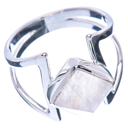 Premium Rainbow Moonstone 925 Sterling Silver Ring Size 8.75 (925 Sterling Silver) R2745