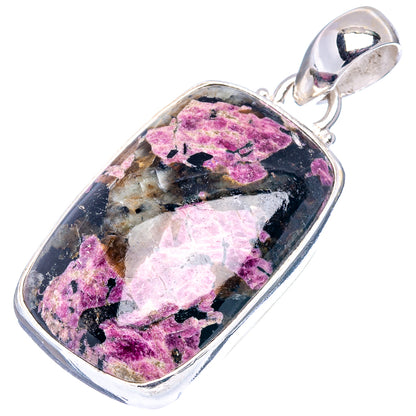 Eudialyte Pendant 1 5/8" (.925 Sterling Silver)