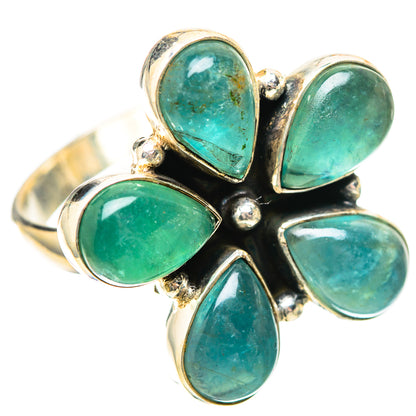 Large Blue Fluorite Ring Size 11 (925 Sterling Silver) RING139117