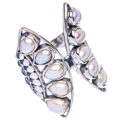 Large Cultured Pearl Ring Size 7.75 (925 Sterling Silver) R144533