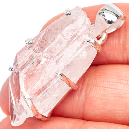 Rare Danburite Pendant 1 5/8" (925 Sterling Silver) P41555