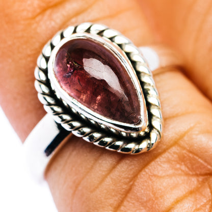 Premium Pink Tourmaline Ring Size 5.75 (.925 Sterling Silver)