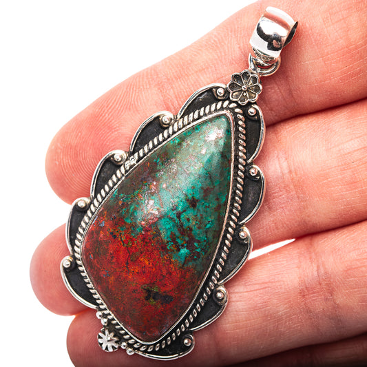 Premium Southwestern Style Sonora Sunrise Pendant 2 3/8" (.925 Sterling Silver)