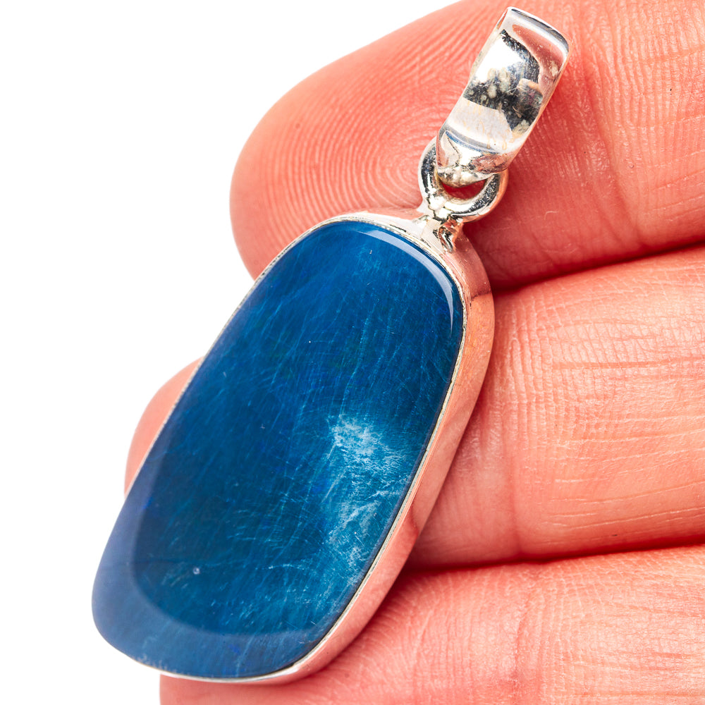 Doublet Opal Pendant 1 5/8" (.925 Sterling Silver)