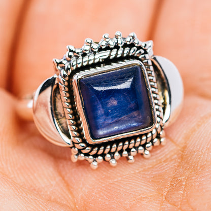 Kyanite Ring Size 7.5 (.925 Sterling Silver)