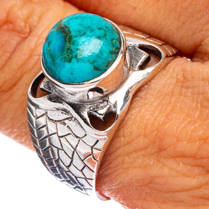 Chrysocolla Ring Size 9.75 (925 Sterling Silver) R146404