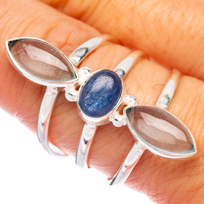 Kyanite, Aquamarine Ring Size 9 (925 Sterling Silver) R144726