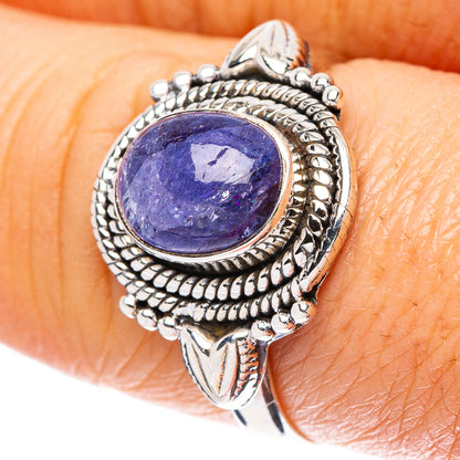 Rare Tanzanite Ring Size 8.25 (925 Sterling Silver) R4424