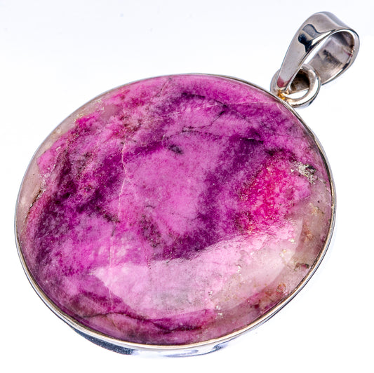 Premium Cobalto Calcite Pendant 1 5/8" (.925 Sterling Silver)