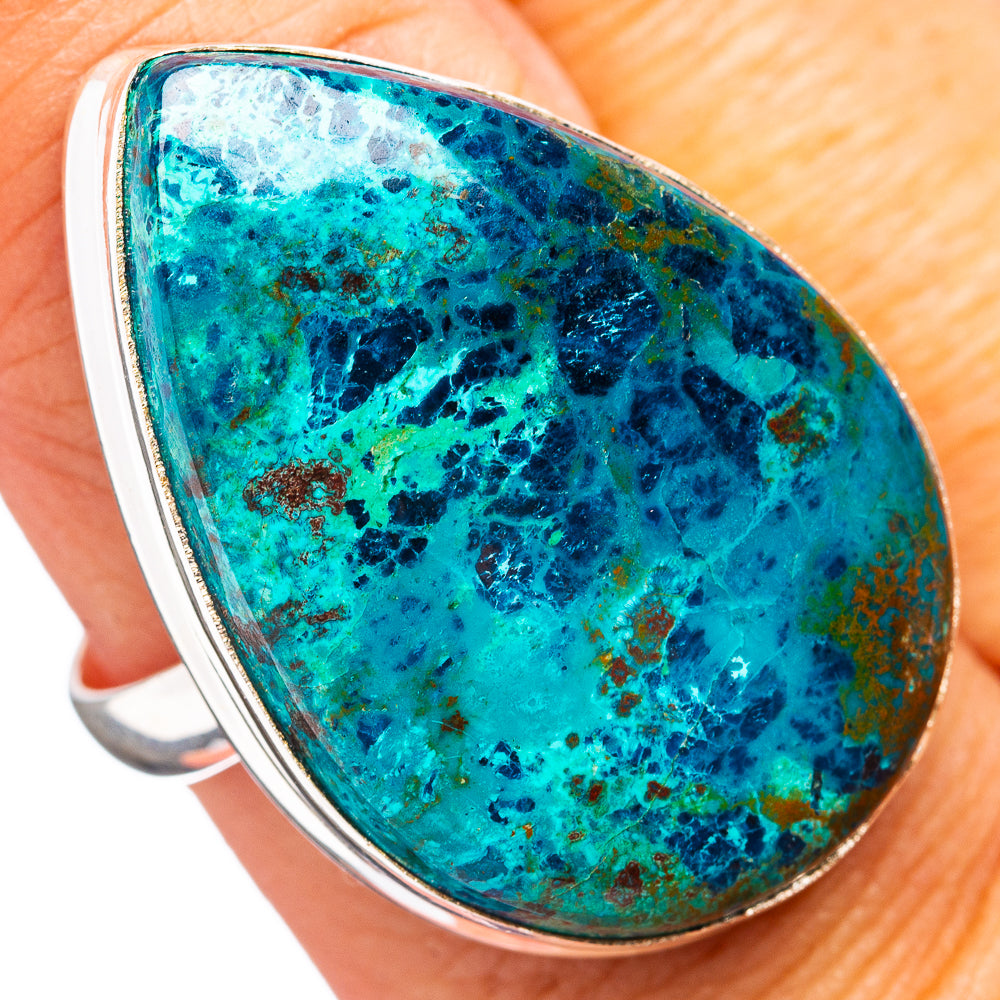 Premium Shattuckite Ring Size 9.25 (.925 Sterling Silver)