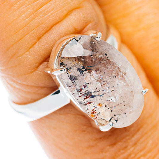 Lepidocrocite Ring Size 7.75 (.925 Sterling Silver)