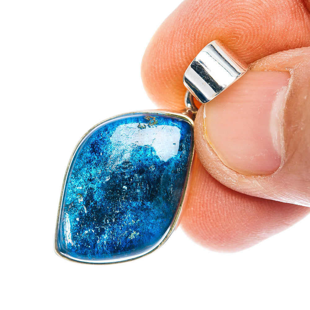 Kyanite Pendant 1 3/8" (.925 Sterling Silver)