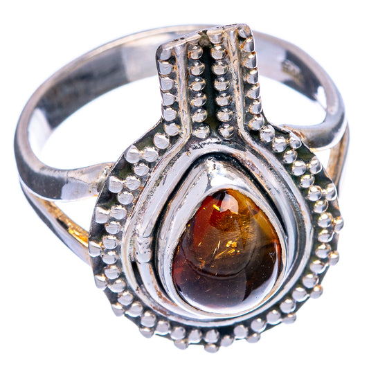 Natural Citrine Ring Size 8 (925 Sterling Silver) R145326