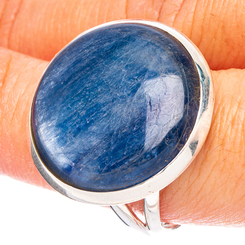 Large Kyanite 925 Sterling Silver Ring Size 9 (925 Sterling Silver) R6409