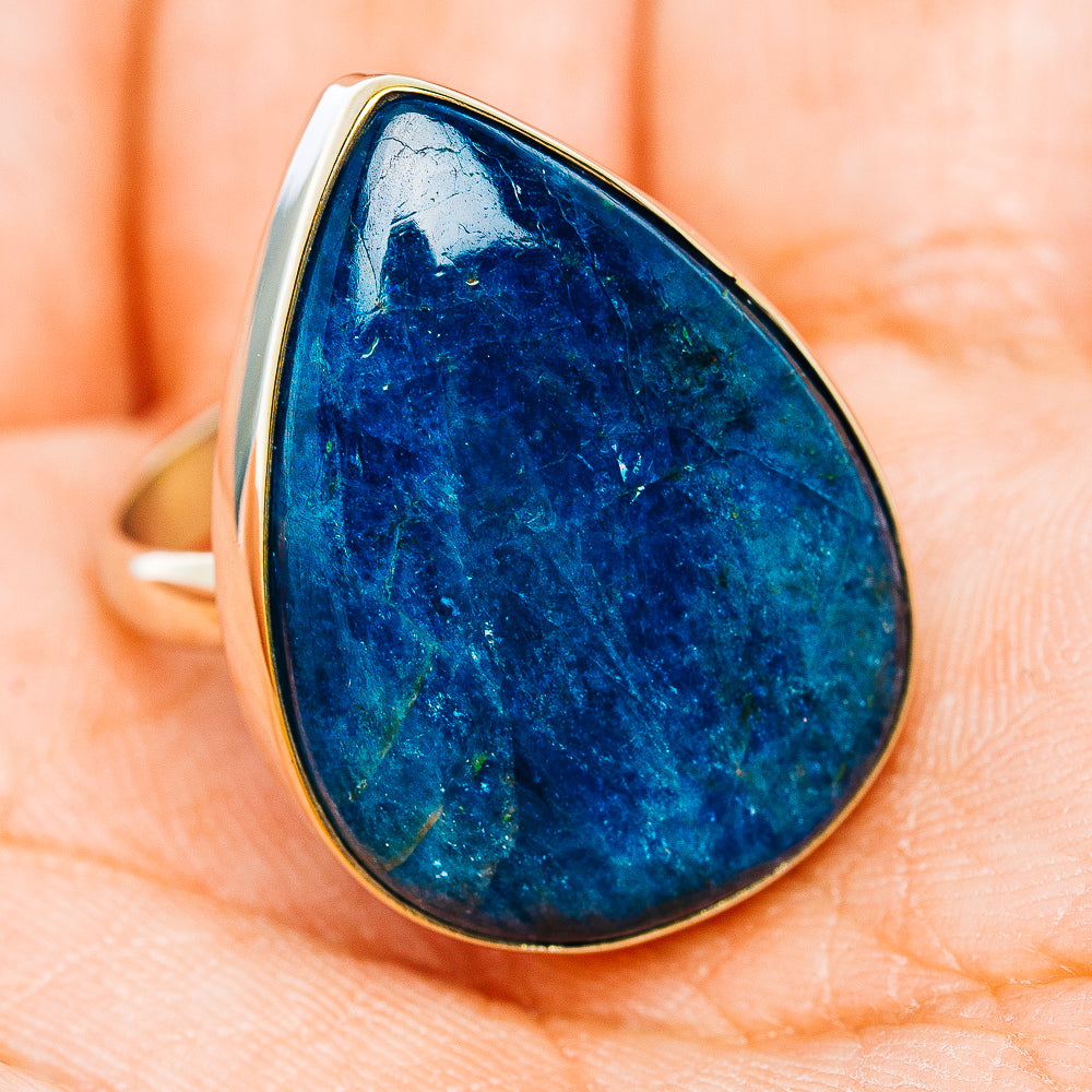 Apatite Ring Size 9.5 (German Silver)
