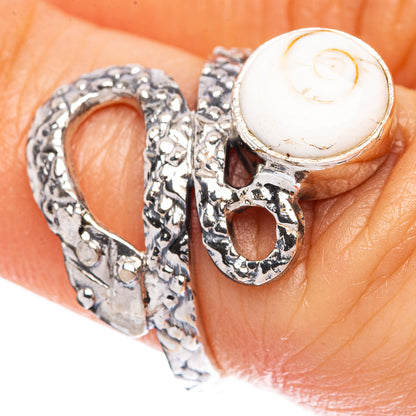 Value Shiva Eye Snake Ring Size 5.75 (925 Sterling Silver) R3191