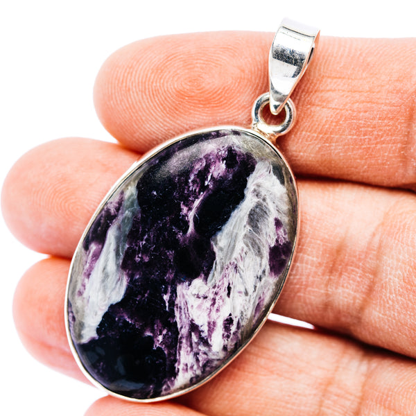 Kammererite Pendant 2" (.925 Sterling Silver)